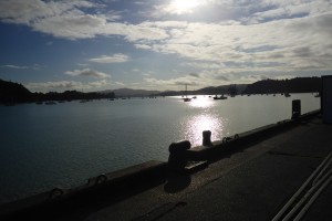 Aussicht vom Opua Harbour